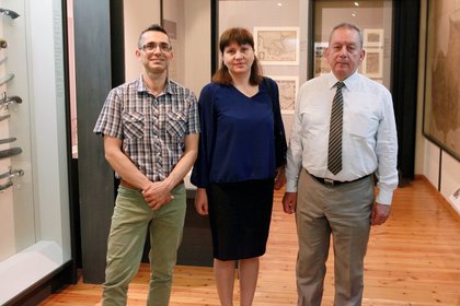 Ambassador Georgiev paid a visit to the historical Pancyprian Gymnasium in Nicosia